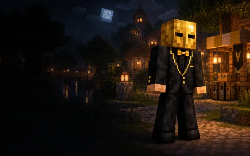 Minecraft-Dorf der Goldlinge